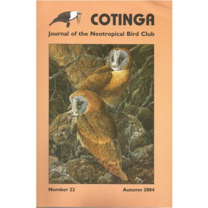 Cotinga Issue 22 Autumn 2004