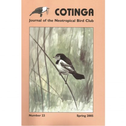 Cotinga Issue 23 Spring 2005