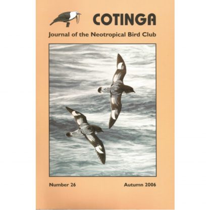 Cotinga Issue 26 Autumn 2006