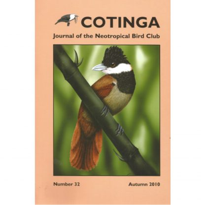 Cotinga Issue 32 Autumn 2010