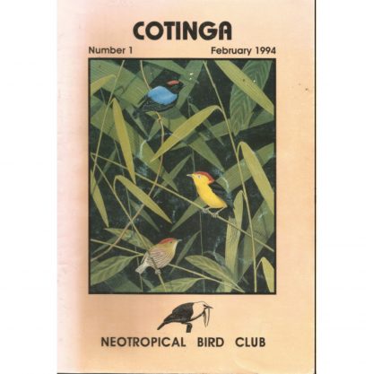 Cotinga Issue 1 February 1994