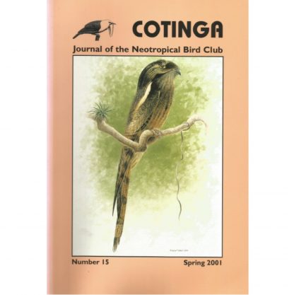 Cotinga Issue 15 Spring 2001