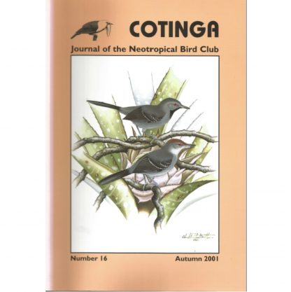 Cotinga Issue 16 Autumn 2001