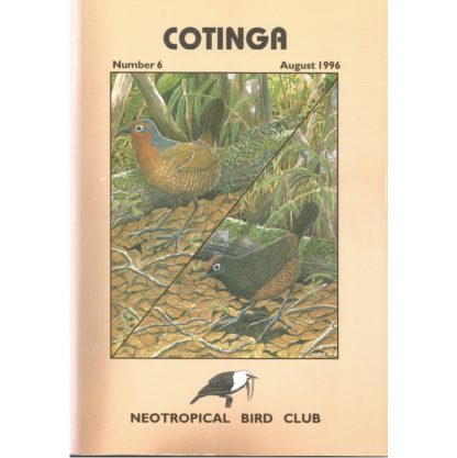 Cotinga Issue 6 August 1996